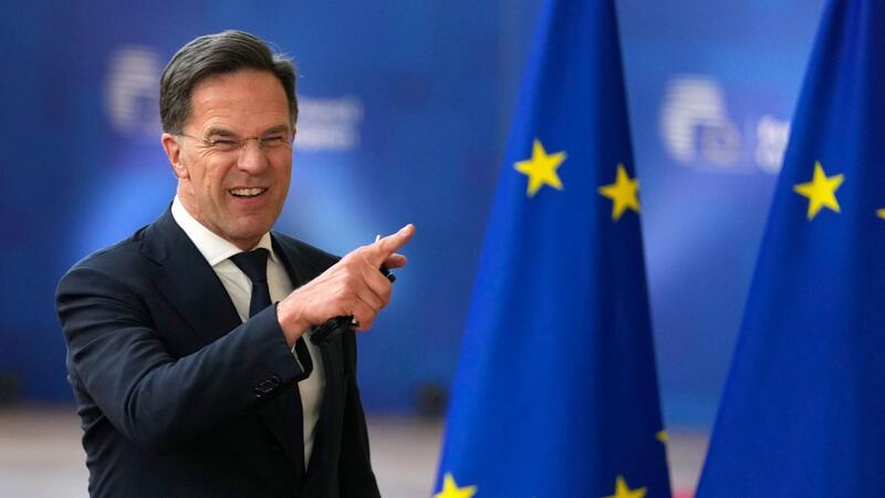 Niederländer Rutte wird Nachfolger von Stoltenberg Mark Rutte wird künftig Nato-Generalsekretär sein.