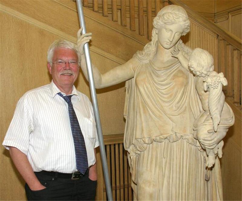 Frankenberger Winterabende: Mehria Ashuftah kommt zum Auftakt Markiert den Saisonabschluss der Winterabende: Professor Dr. Hans-Joachim Gehrke ist ein Absolvent des Ratsgymnasiums und en bedeutender deutscher Althistoriker. Das Bild zeigt ihn zu seiner Zeit als Präsident des Deutschen Archäologischen Instituts in Berlin.