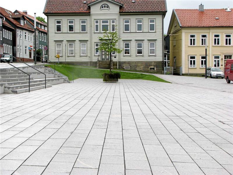 Marktkirchenplatz Clausthal: Laut IEWK-Projekt soll dort ein Café hin. Foto: Archiv