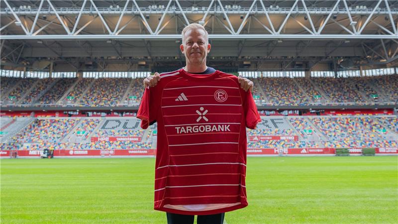 Markus Anfang leitete schon am Montag erstmals das Training in Düsseldorf.