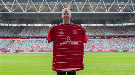 Markus Anfang leitete schon am Montag erstmals das Training in Düsseldorf.