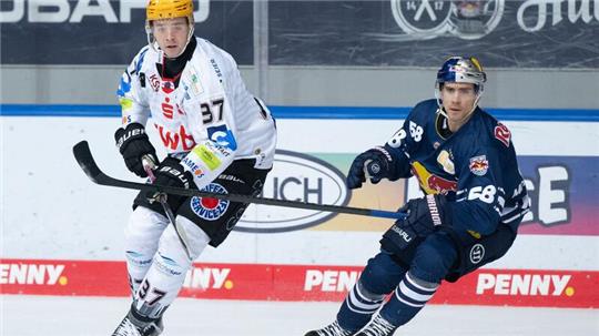 Markus Vikingstad (l) traf für die Fishtown Pinguins zum zwischenzeitlichen Ausgleich.