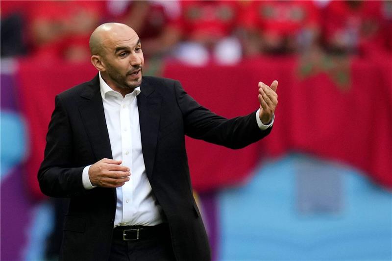 Die Partie, die keiner wollte: Marokko gegen Kroatien Marokkos Trainer Walid Regragui trifft mit seinem Team auf Kroatien.