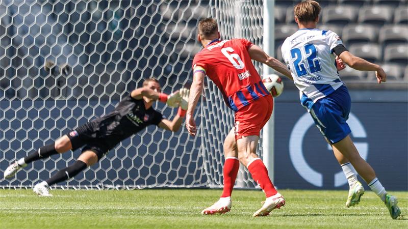 Marten Winkler war der überragende Spieler der ersten Halbzeit.