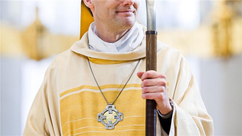 Martin Marahrens bei seiner Bischofsweihe in Hildesheim.