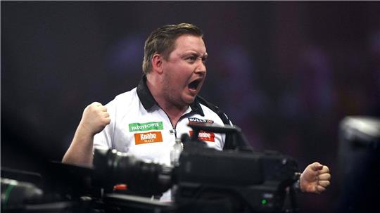 Martin Schindler trifft nun auf Ryan Searle. (Archivbild)