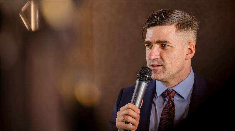 Martin Sellner gilt als  Führungsfigur der als rechtsextremistisch eingestuften Identitären Bewegung. (Archivbild)