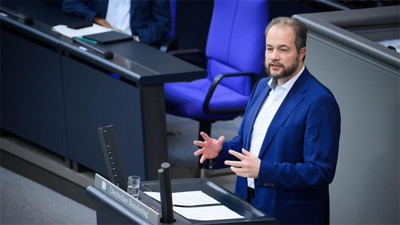 Martin Sichert (AfD) spricht in einer Plenarsitzung im Deutschen Bundestag. (Archivbild)