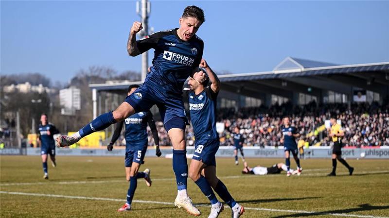 Marvin Mehlem traf zur Führung in Ulm.