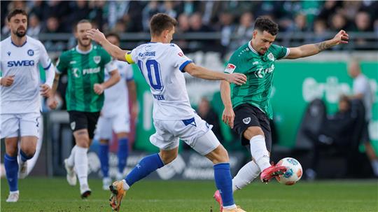 Marvin Wanitzek (10) war der Karlsruher Matchwinner.