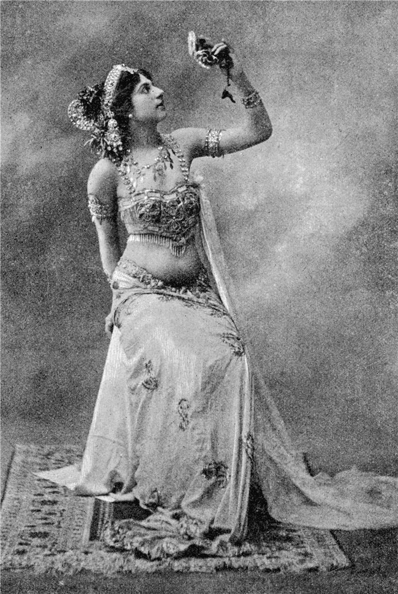 Mata Hari 1905 im Pariser Theater Olympia.