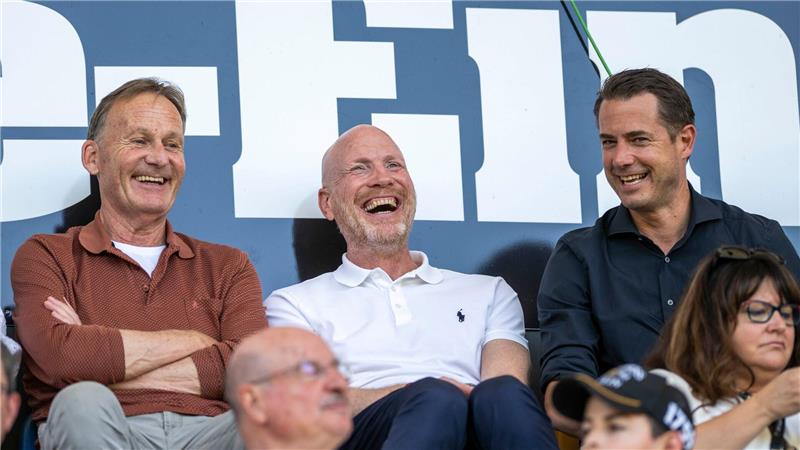 Mathias Sammer (M) dürfte Borussia Dortmund in einer etwas anderen Rolle erhalten bleiben. 