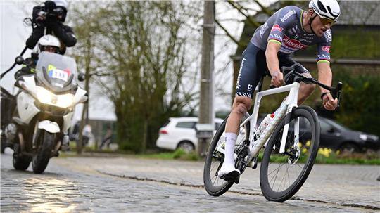 Mathieu van der Poel gewann am Sonntag Paris-Roubaix.