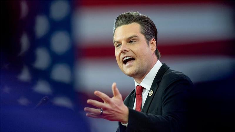 TV-Mann, Milliardär, Radikale: So soll Trumps Team aussehen Matt Gaetz soll Justizminister werden. (Acrhibild)