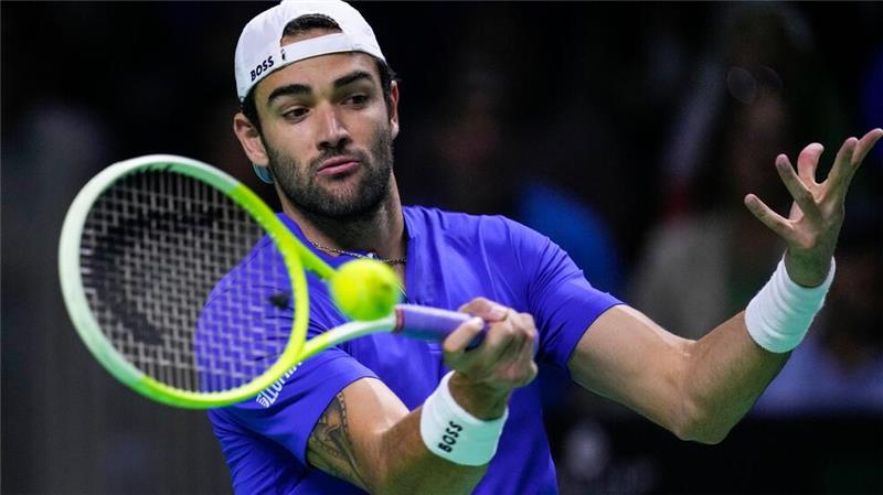 Matteo Berrettini brachte Italien gegen die Niederlande in Führung.