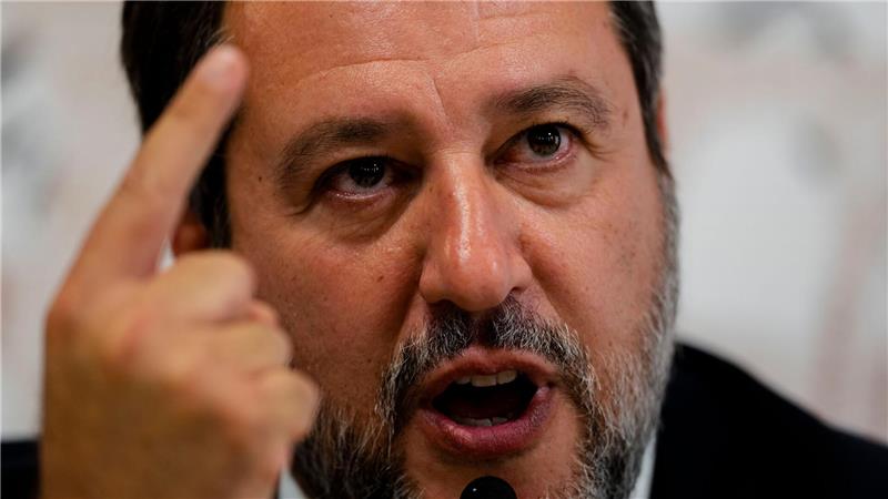 Matteo Salvini spricht erneut von „Schande“. (Archivbild)