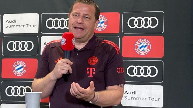 Gespräch mit Eberl: Kimmich fühlt sich in München sehr wohl Max Eberl berichtet in Seoul über ein erstes Gespräch mit Kimmich über dessen Bayern-Zukunft.