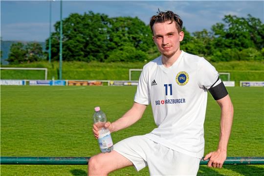 Maximilian Schwalk nach seinem vorläufig letzten Spiel für die TSG Bad Harzburg. Foto: Drechsler