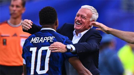 Mbappé war als Doppeltorschütze erneut ein zentraler Spieler für Frankreich.