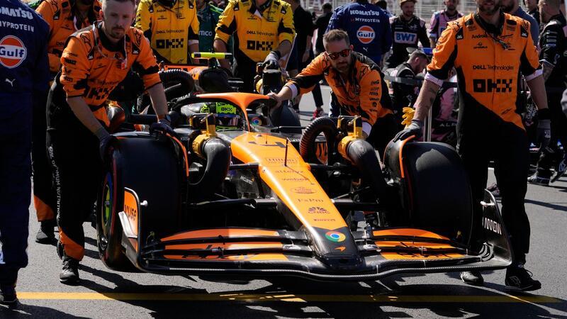 McLaren-Fahrer Lando Norris musste nach verpatzter Qualifikation eine Aufholjagd starten.