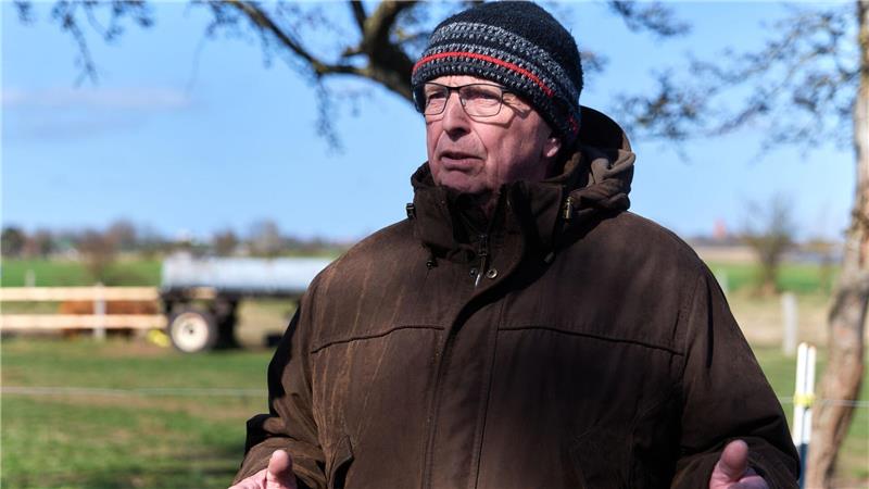 Mecklenburg-Vorpommerns Umweltminister Till Backhaus (SPD) lässt prüfen, ob der gestrandete Wal eventuell mit einem Katamaran in tieferes Gewässer gebracht werden könnte.