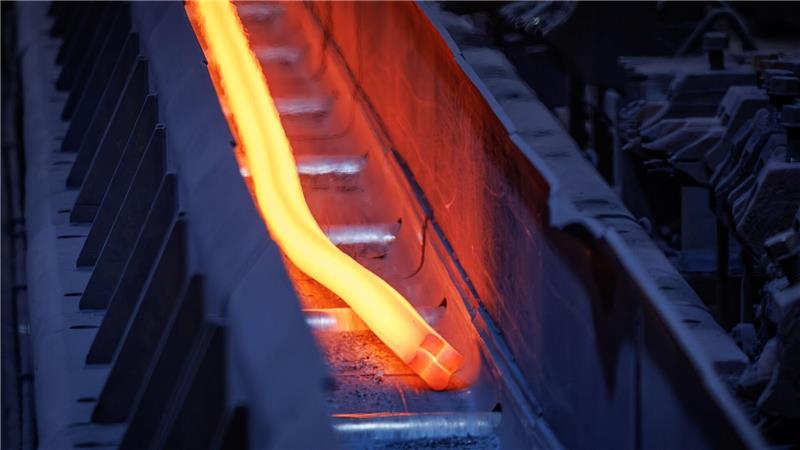 Mehr als 20 Millionen Euro hat der Stahlhersteller Georgsmarienhütte in eine neue Walzanlage investiert. 