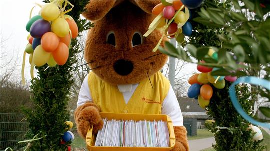 Mehr als 50.000 Briefe haben den Osterhasen dieses Jahr erreicht. (Archivbild)
