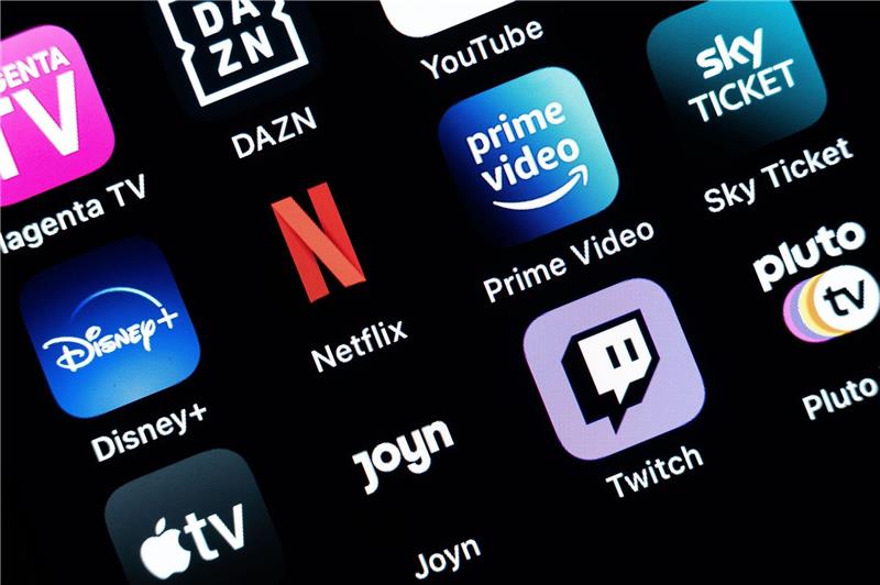 Mehr als die Hälfte der 14- bis 29-jährigen nutzt täglich Streaming-Dienste.