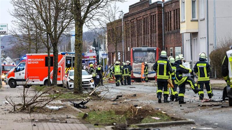 Mehrere Personen sind schwer verletzt worden.