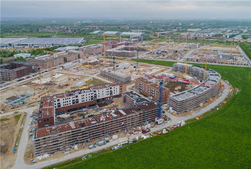 Ifo: Experten erwarten weltweit steigende Immobilienpreise Mehrfamilienhäuser entstehen in Kronsrode bei Hannover: Immobilien werden noch einmal teurer.