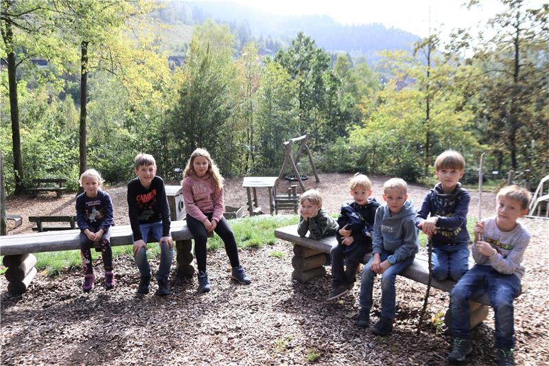 Eine Hangrutsche für den Lauthentaler Waldspielplatz Meist gut besucht sind der Waldspielplatz und auch das Waldklassenzimmer auf halber Höhe des terrassenförmigen Geländes am Rande von Lautenthal. Foto: Neddermeier