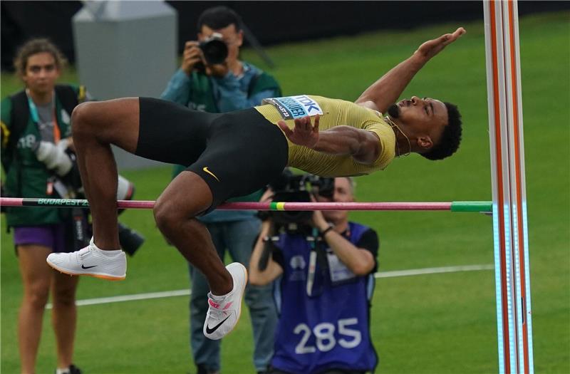 Neugebauer nimmt Kurs auf Gold - Aus für Kaul Meisterte im Hochsprung 2,02 Meter: Leo Neugebauer.