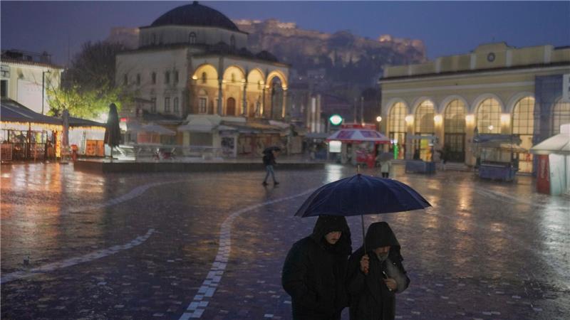 Menschen wurden aufgerufen, möglichst zu Hause zu bleiben.