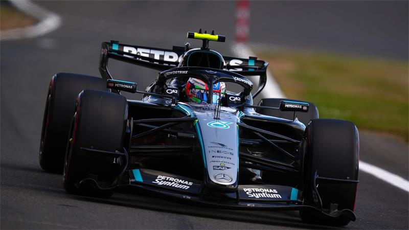 Mit Federers Tipps: Teenager Antonelli jagt Formel-1-Titel Mercedes ist mit Antonelli Favorit auf den WM-Titel. (Archivbild)
