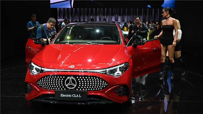 Mercedes will mit dem CLA seine Produktoffensive in China starten. 