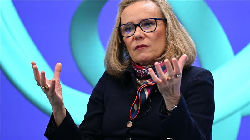 Merck schließt größten Pharma-Deal seit Jahrzehnten ab Merck-Chefin Belén Garijo richtet die Pharmasparte des Konzerns auf neue Therapiefelder aus (Archivbild)