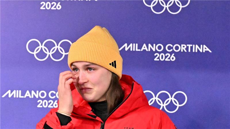 Merle Fräbel war nach der verpassten Medaille tief enttäuscht.