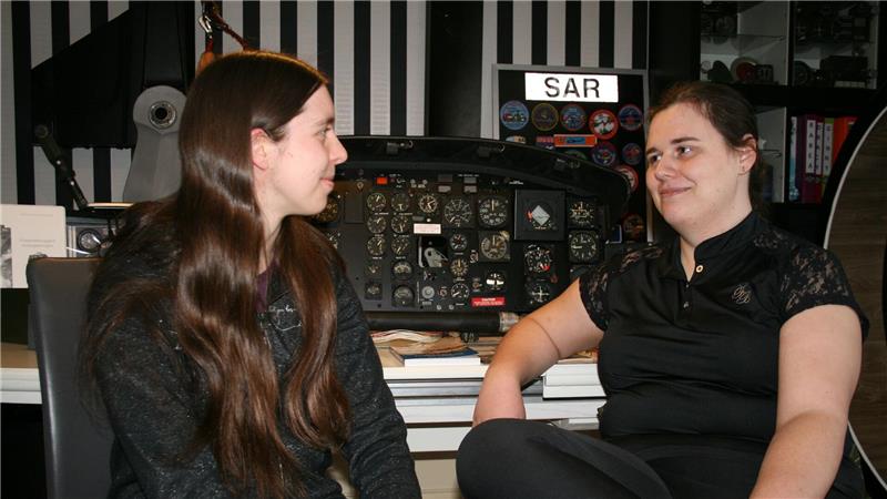 Merle Lorenzen bekommt bei ihrem besonderen Hobby Unterstützung von ihrer Partnerin.