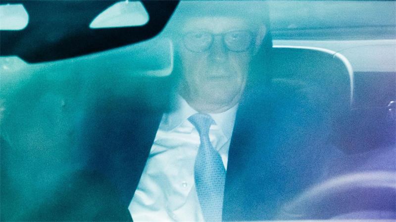 Merz Ankunft am Konrad-Adenauer-Haus
