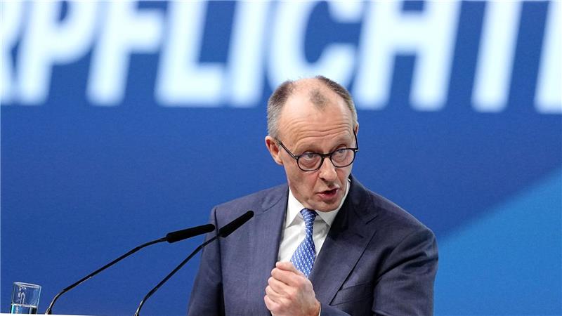 Merz ruft CDU zu Geschlossenheit auf. 