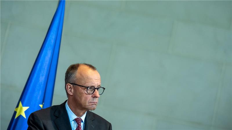 Merz sieht die Koalition geeint. 
