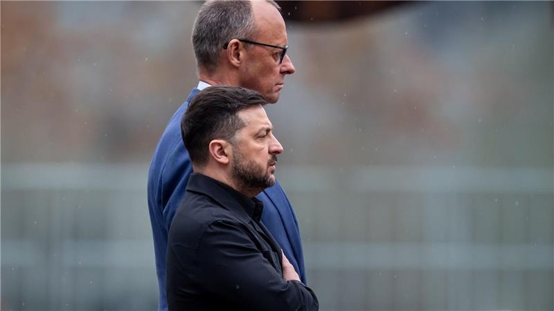 Merz und Selenskyj waren sich bei den Regierungskonsultationen in den meisten Punkten einig.