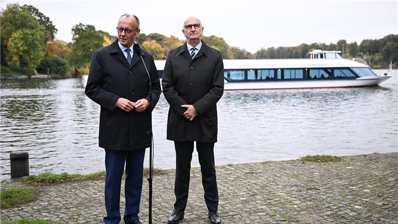 Grüne und Linke: Merz „Stadtbild“-Spruch fatal Merz war zu Gast in Brandenburg - eine seiner Äußerungen dort sorgt für massive Kritik.