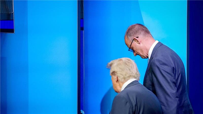 Merz will erst mit Trump und dessen Vize JD Vance sprechen. (Archivbild)