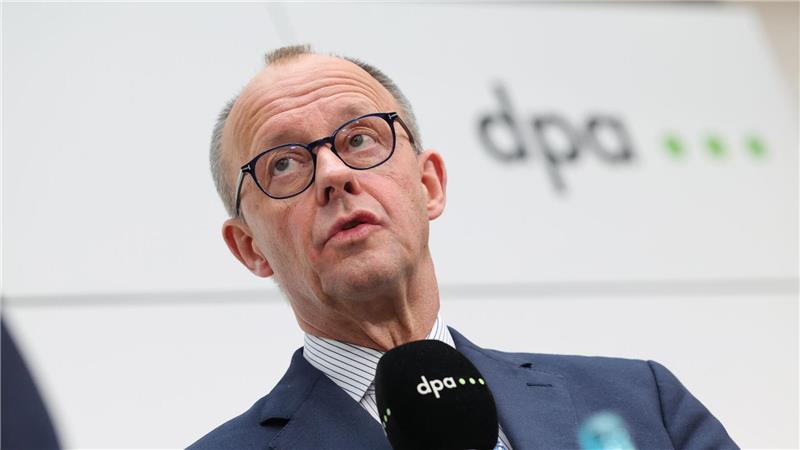 Merz will persönlich mit Trump über die Zölle sprechen. 