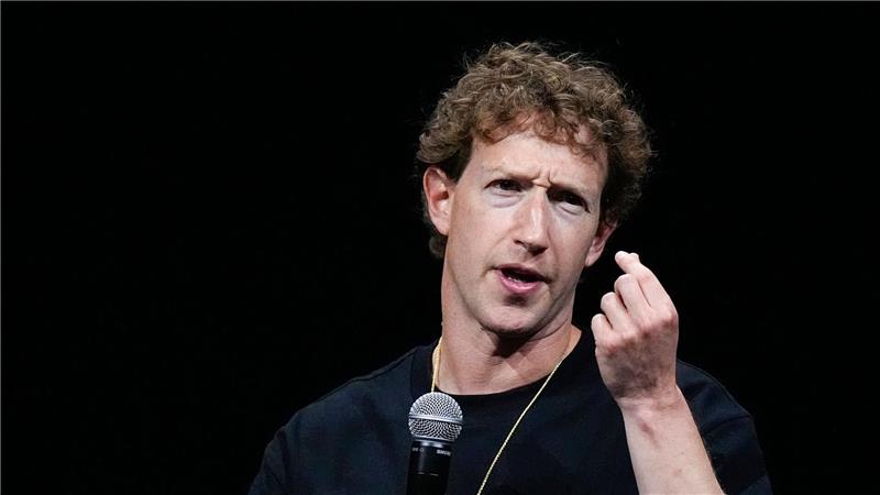 Facebook, Instagram und Tiktok droht EU-Strafe Meta-Chef Mark Zuckerberg hatte in Bezug auf die EU-Regeln von „institutionalisierter Zensur“ gesprochen. (Archivbild)