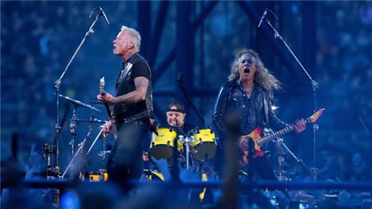 Metallica-Auftritt im Olympiastadion in München.