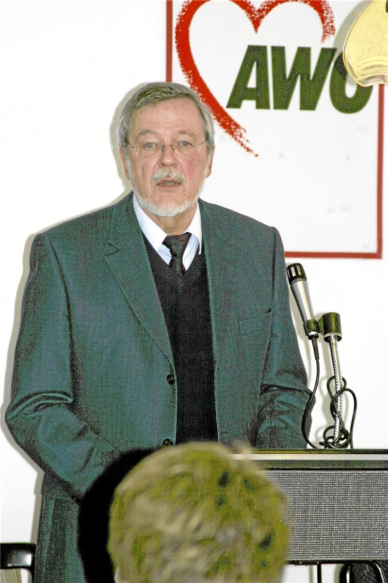 Michael Austen bekleidete zahlreiche Ehrenämter in Clausthal-Zellerfeld, unter anderem als Vorsitzender des AWO-Ortsvereins. Archivfoto: Heilmann