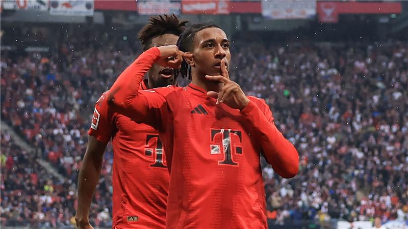 Schock in der Nachspielzeit: Bayerns Titel-Party verschoben Michael Olise traf für die Bayern zum Ausgleich.