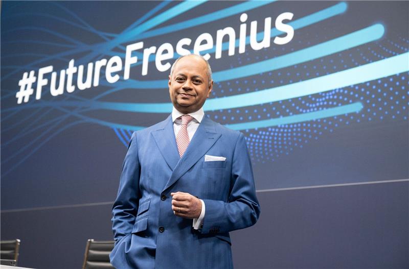 Fresenius streicht Dividende nach Staatshilfen für Kliniken Michael Sen, Vorstandsvorsitzender (CEO) von Fresenius.